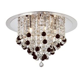 Atla Crystal Ceiling Lights Diyas Flush Crystal Fittings Atla Crystal Ceiling Lights Diyas Flush Crystal Fittings